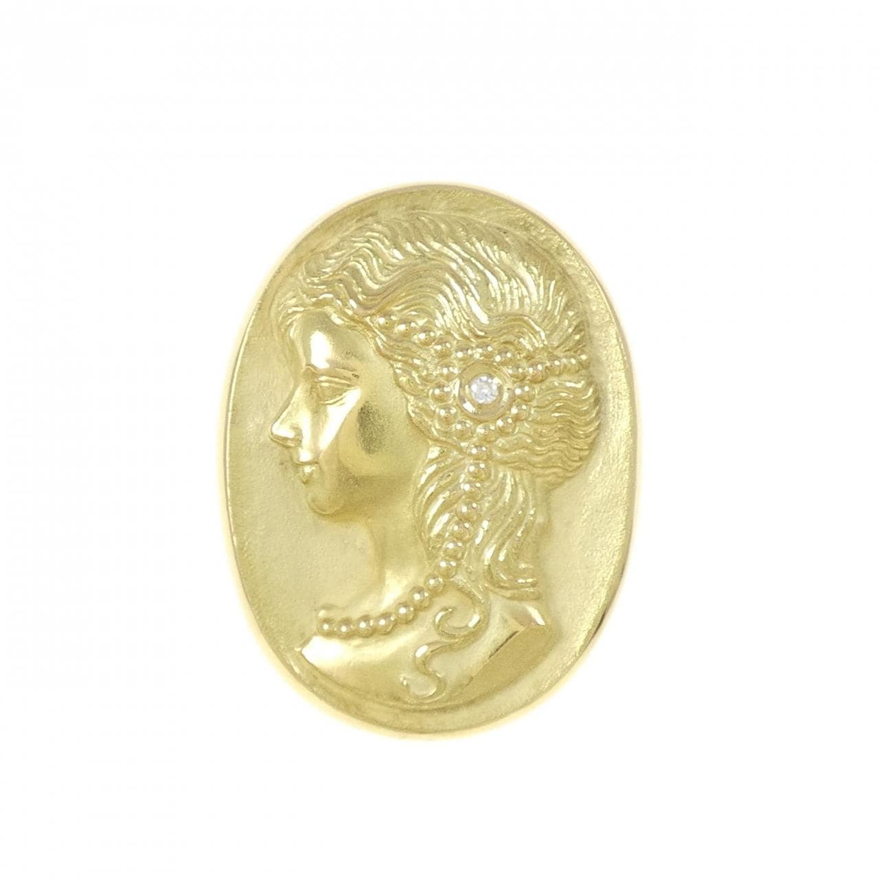 MIKIMOTO鑽石胸針 0.02CT