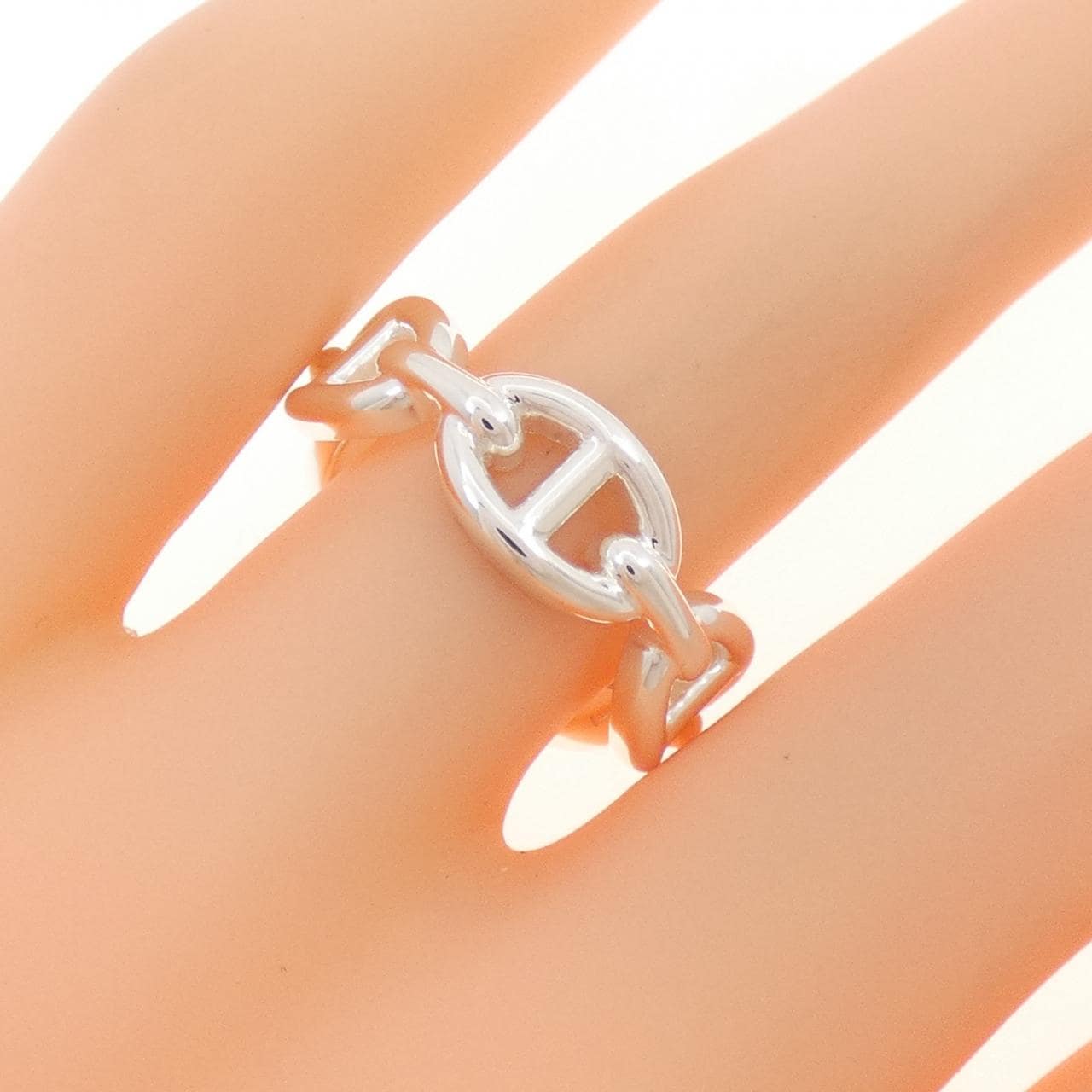 エルメス シェーヌ ダンクル アンシェネ リング