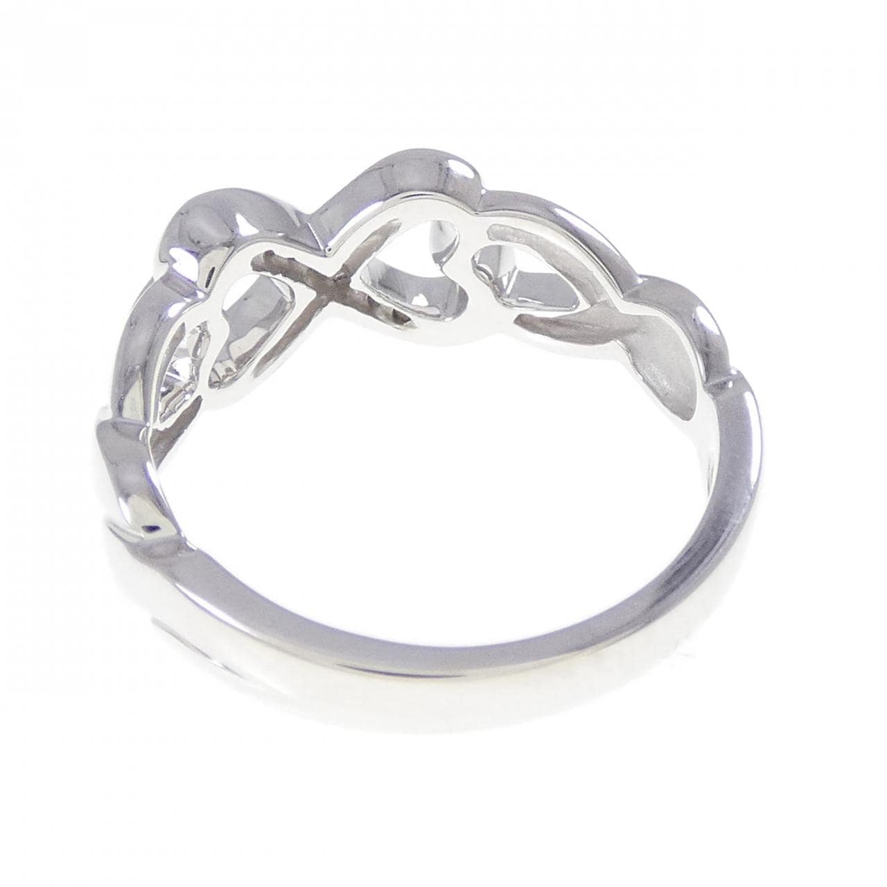 ティファニー ダブルラビングハート リング