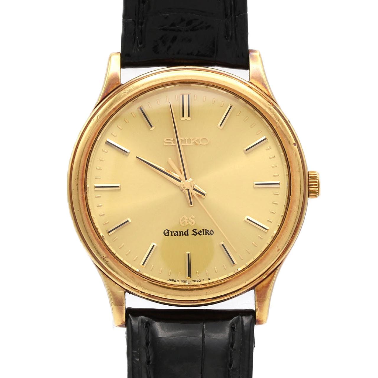 【ノーメンテナンス還元価格】セイコー グランドセイコー･クォーツ YG 9581-7010/SBGS008 YG クォーツ