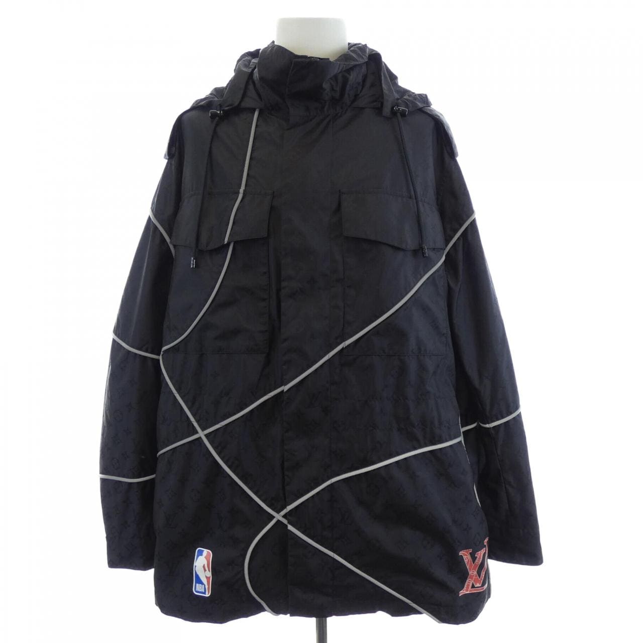 ルイヴィトン LOUIS VUITTON NBA オールオーバーロゴパーカー HKB02EZNV ジャケット