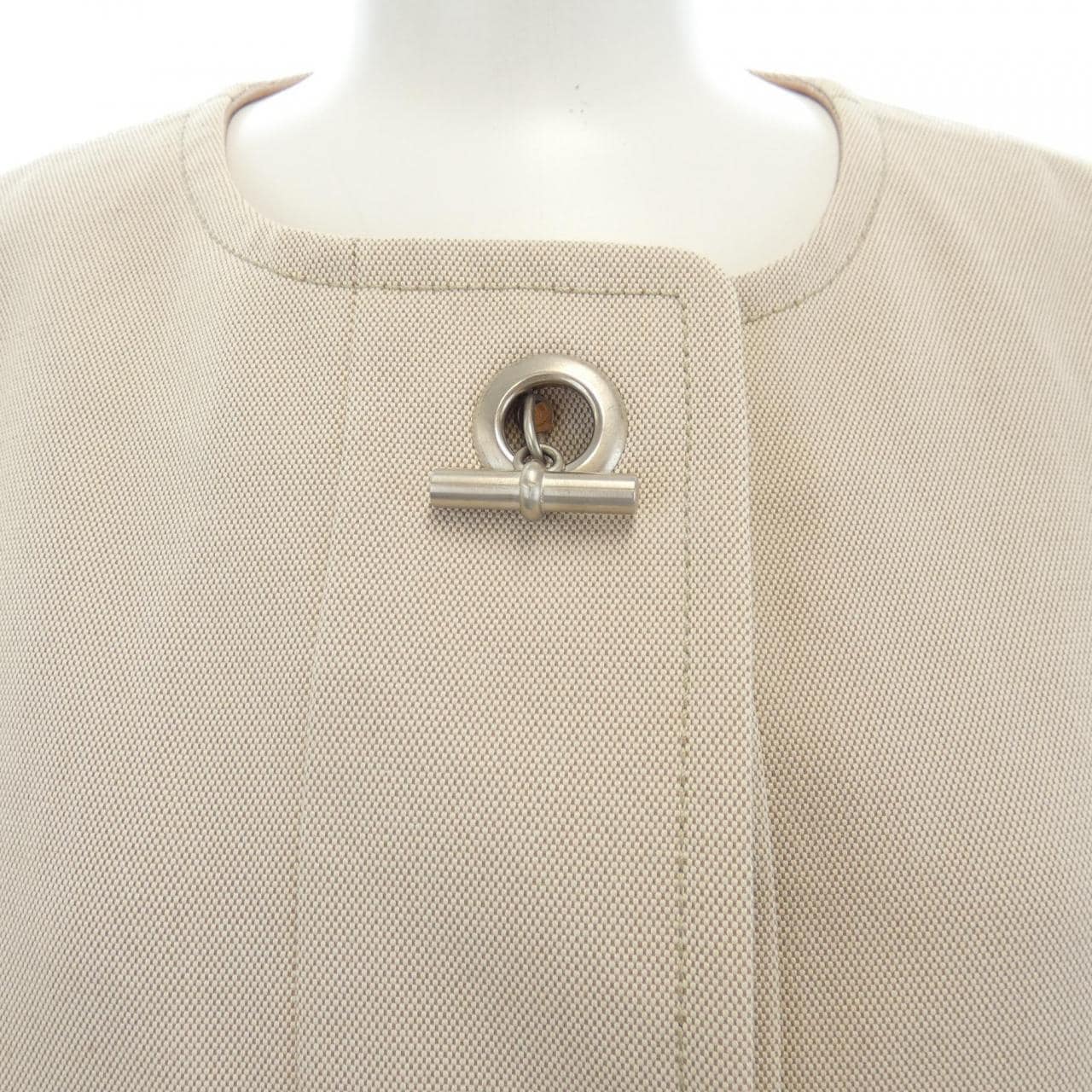 [vintage] HERMES Collarless Jacket