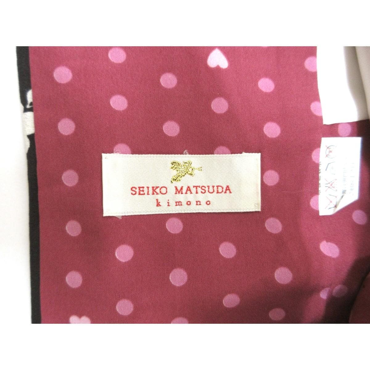 訪問着　松田聖子　友禅加工刺繍入り
