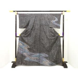 訪問着　小糸敏　染紬