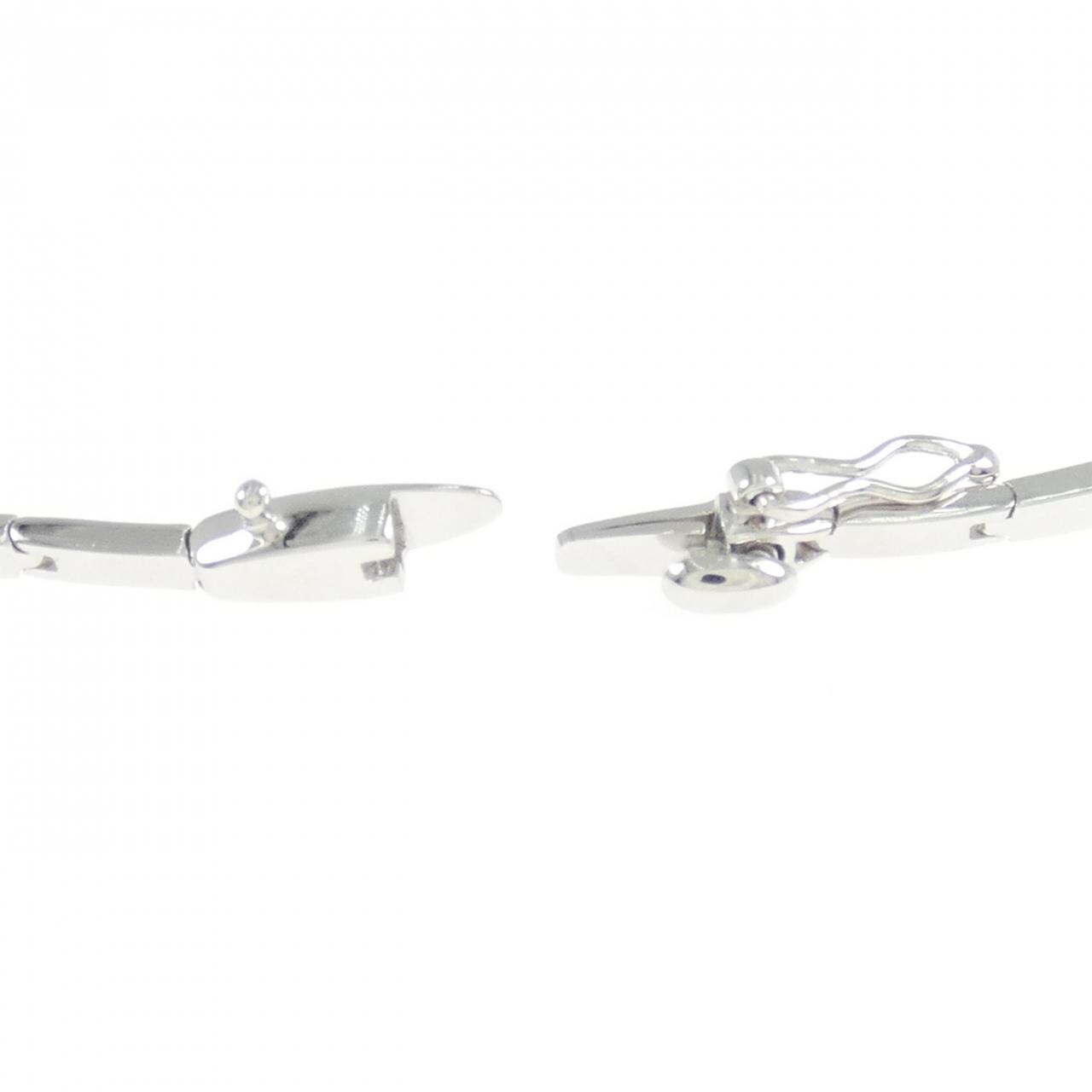 K18WG ガーネット ブレスレット 1.16CT