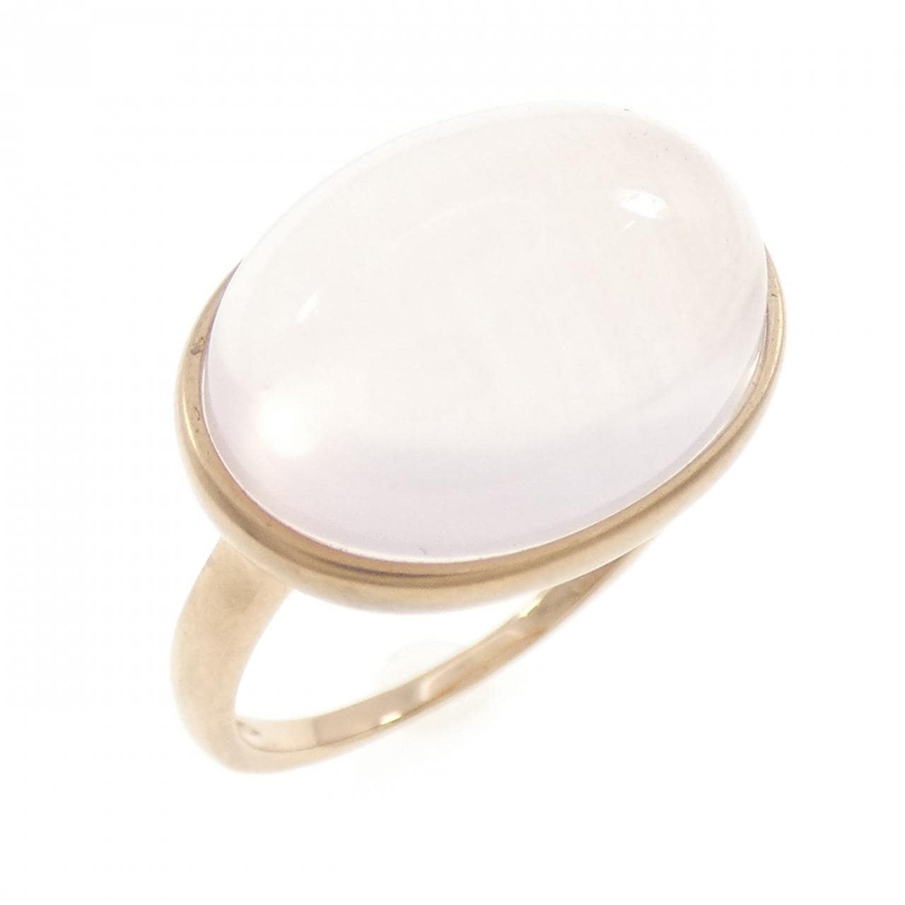 K18PG ローズクオーツ リング