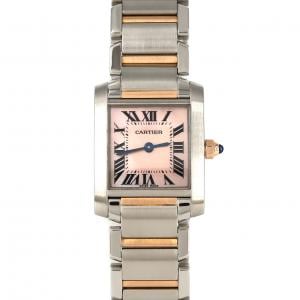 カルティエ タンクフランセーズSM PGコンビ W51027Q4 SSxPG クォーツ