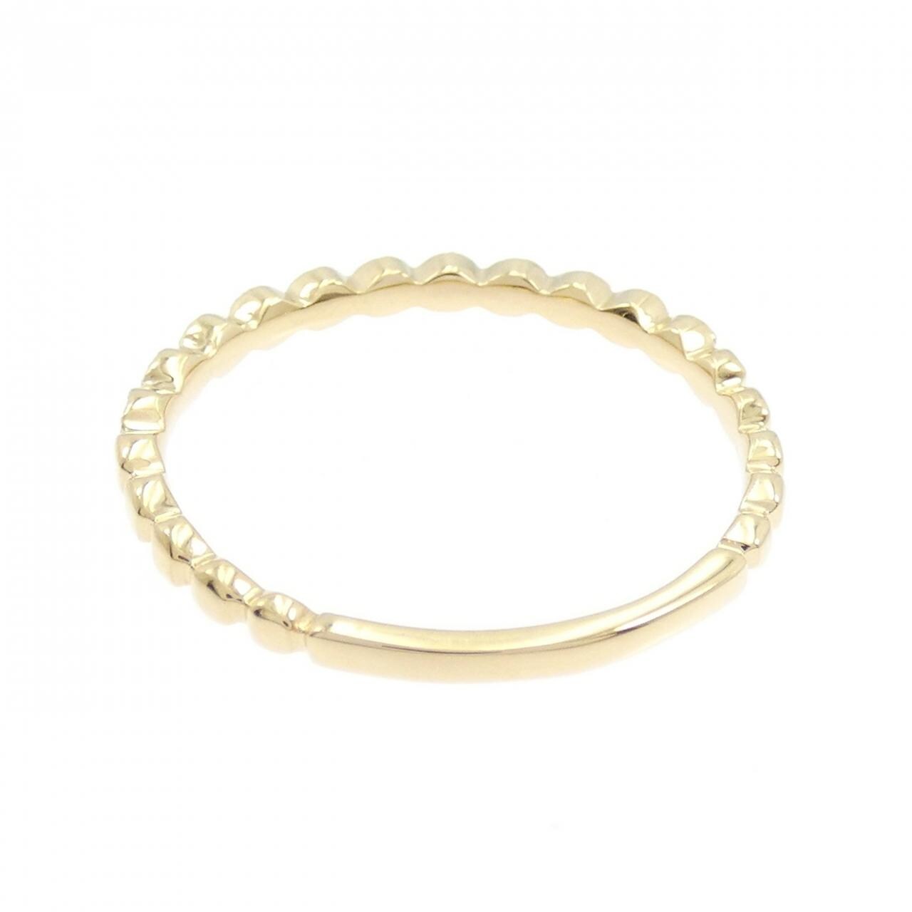 【リメイク】K18YG ダイヤモンド リング 0.10CT