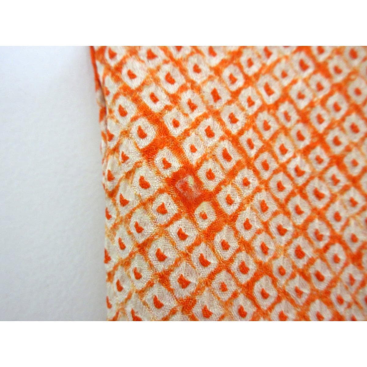 振袖　総絞り　金彩入り刺繍加工