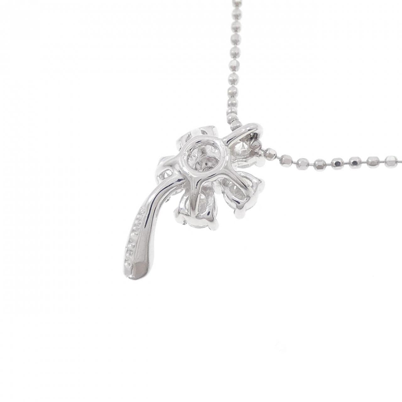 PT フラワー ダイヤモンド ネックレス 0.50CT