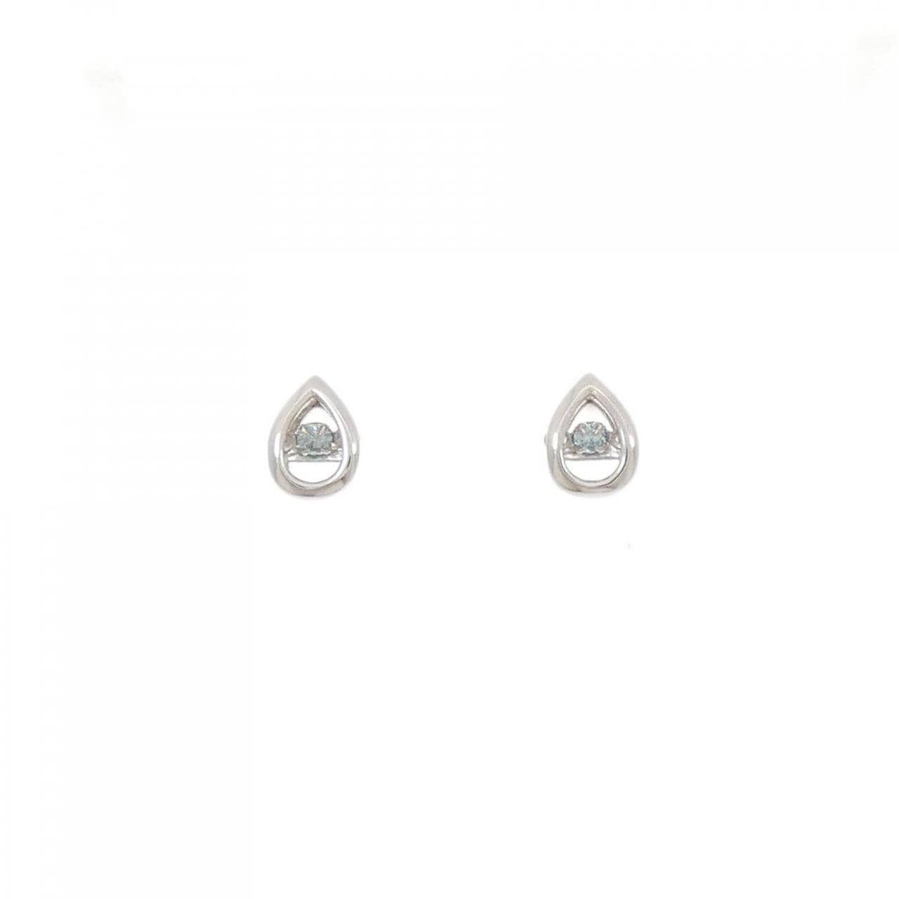 PT950/PT900 ダイヤモンド ピアス 0.04CT