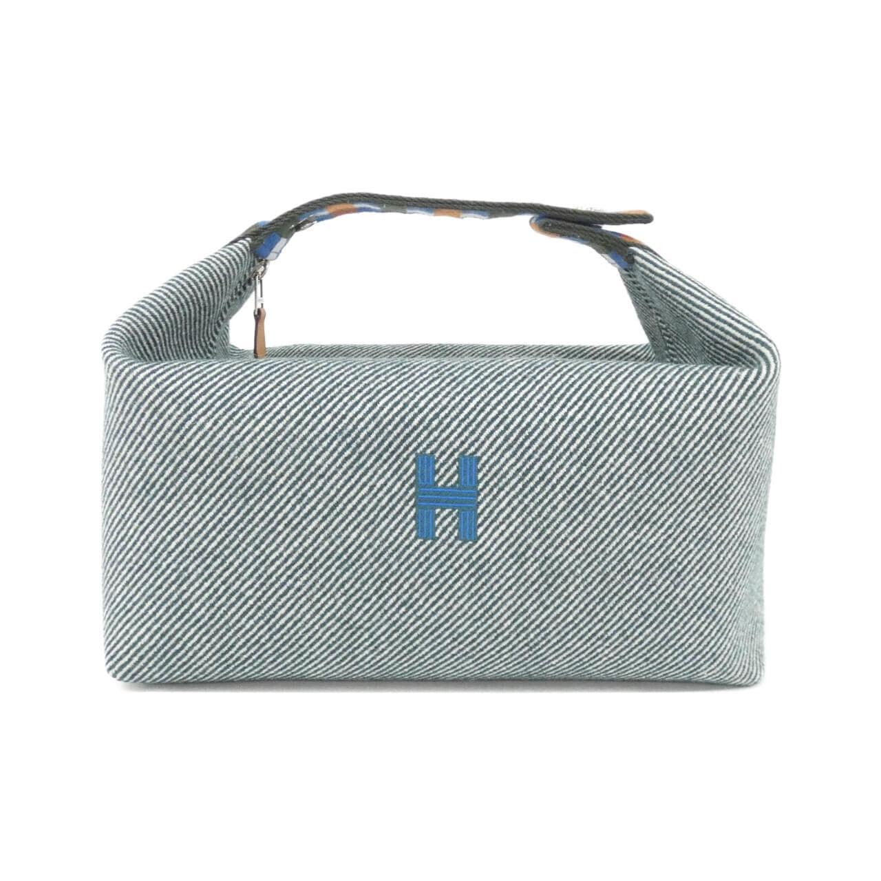 エルメス AU CARRE ブリッド ア ブラック GM 103803M ポーチ