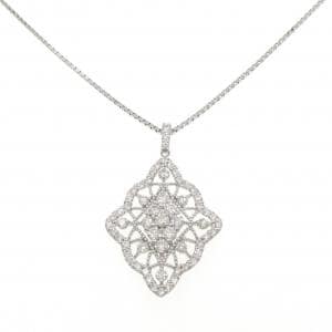 PT900/PT850 ダイヤモンド ネックレス 1.00CT