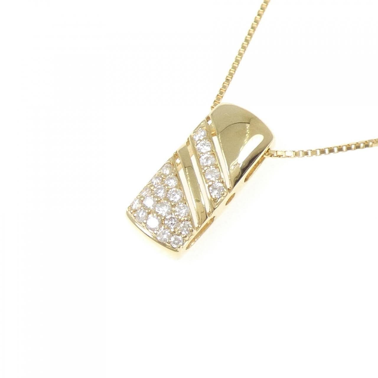 K18YG ダイヤモンド ネックレス 0.25CT