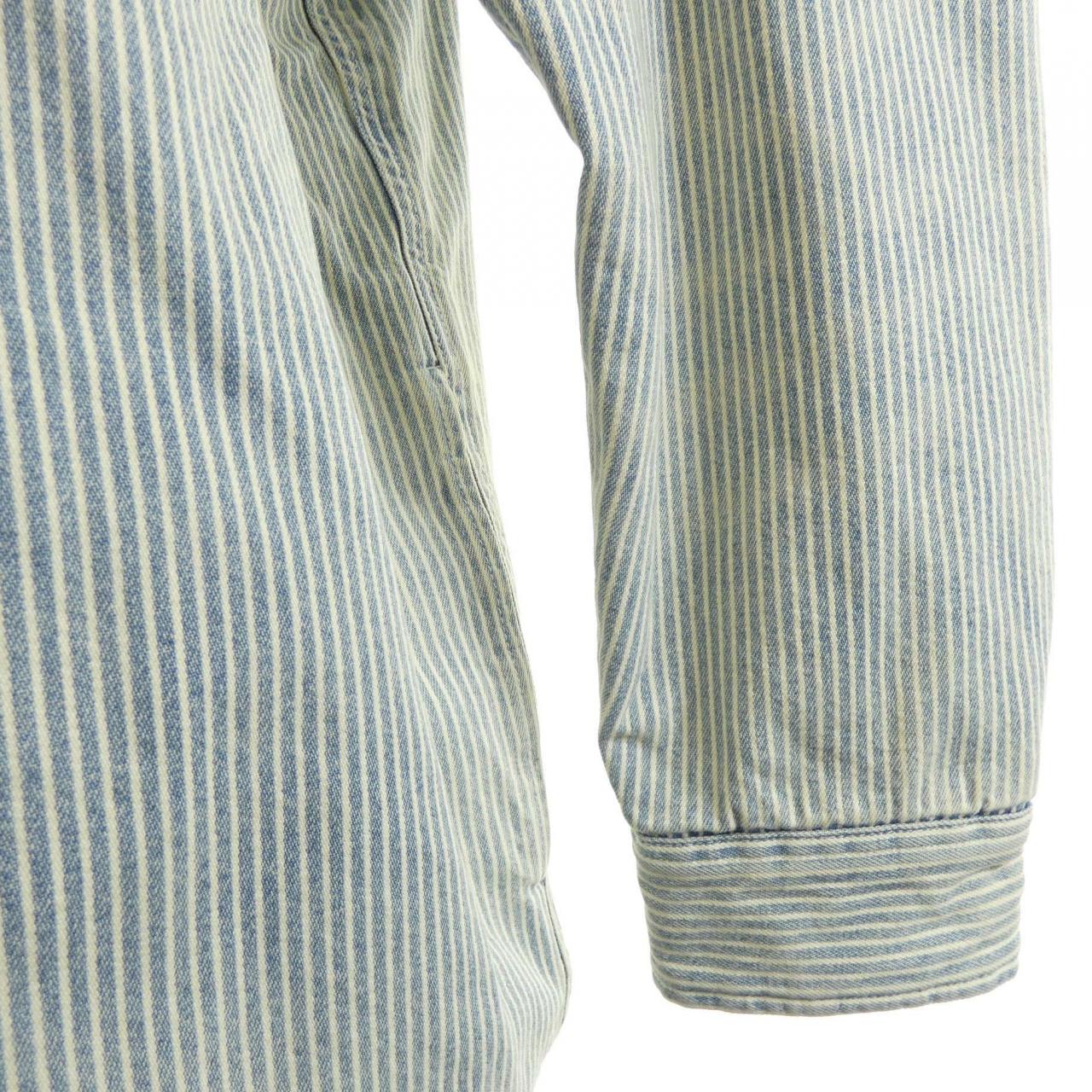 シュプリーム SUPREME Quilted Lined Denim Snap シャツ
