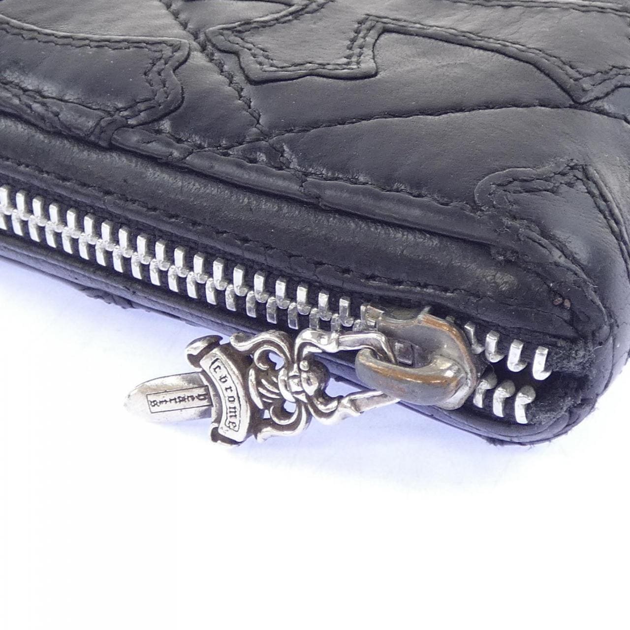 クロムハーツ CHROME HEARTS REC F ZIP CEME QWLT　レックセメタリーキルティング 2246 304 0620 0900 WALLET