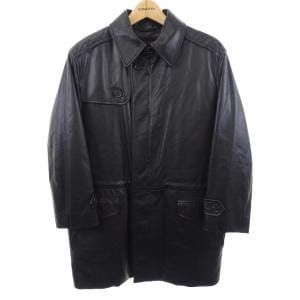 バーバリーロンドン BURBERRY LONDON レザーコート