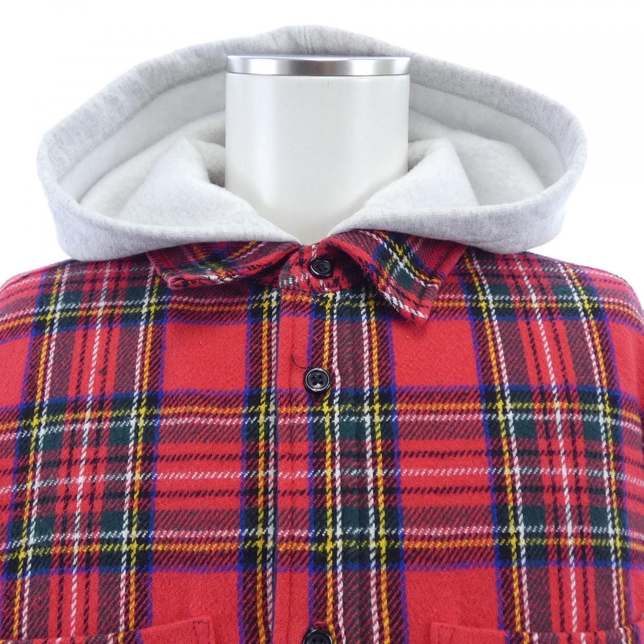 シュプリーム SUPREME Tartan Flannel Hooded ジャケット