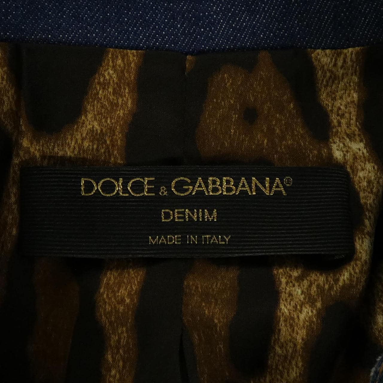 ドルチェアンドガッバーナ DOLCE&GABBANA F26BRD/GDY73 デニムジャケット