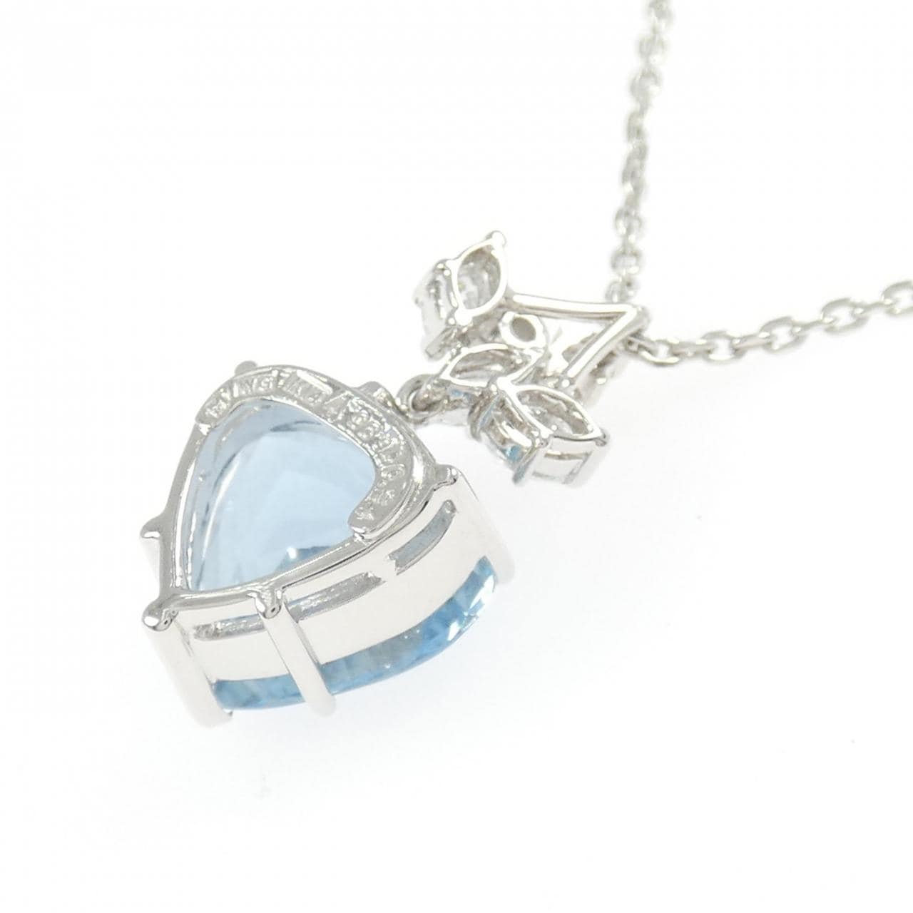 ミキモト アクアマリン ネックレス 4.96CT