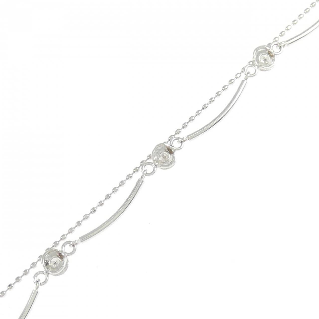 PT850 ダイヤモンド ブレスレット 0.12CT