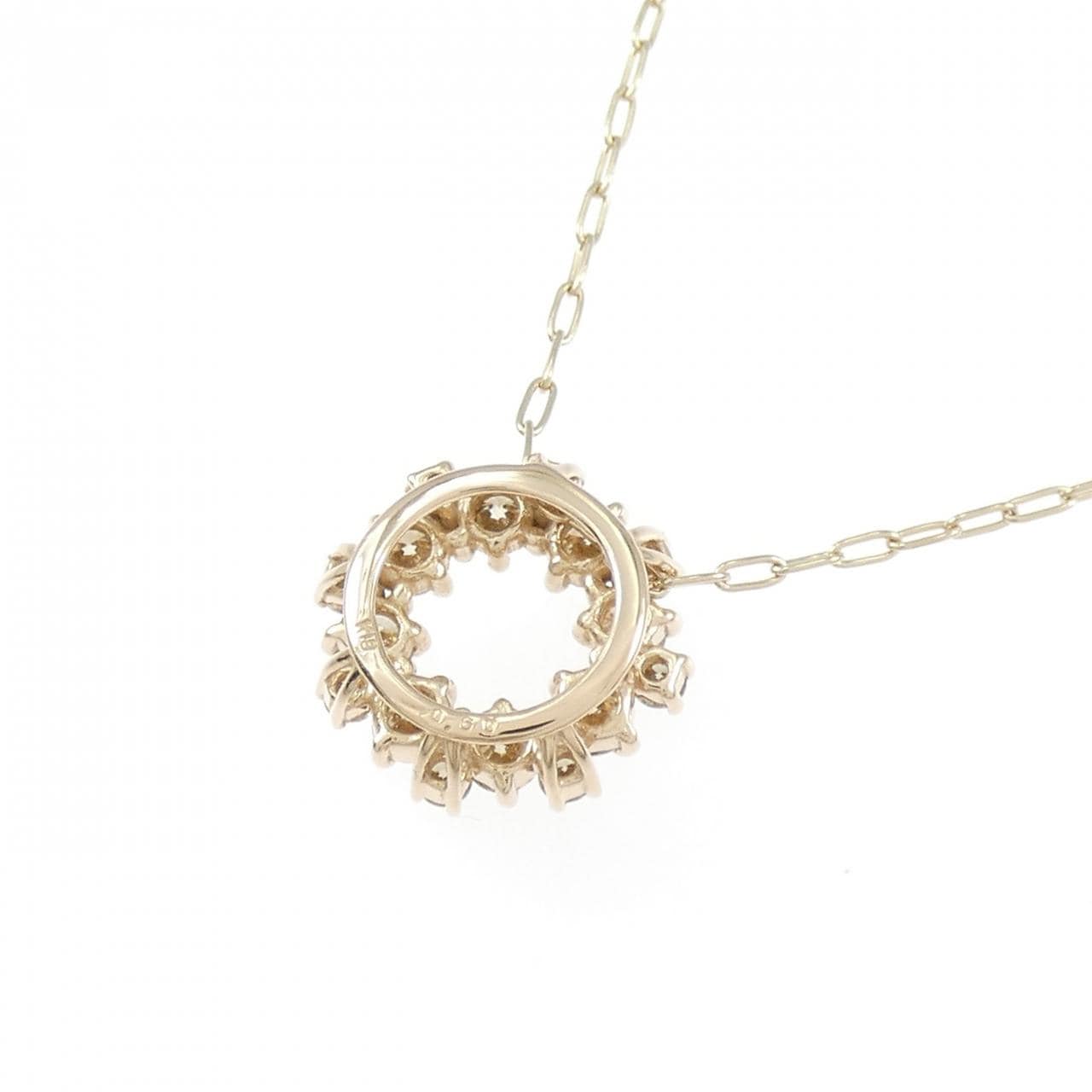K18YG ダイヤモンド ネックレス 0.60CT
