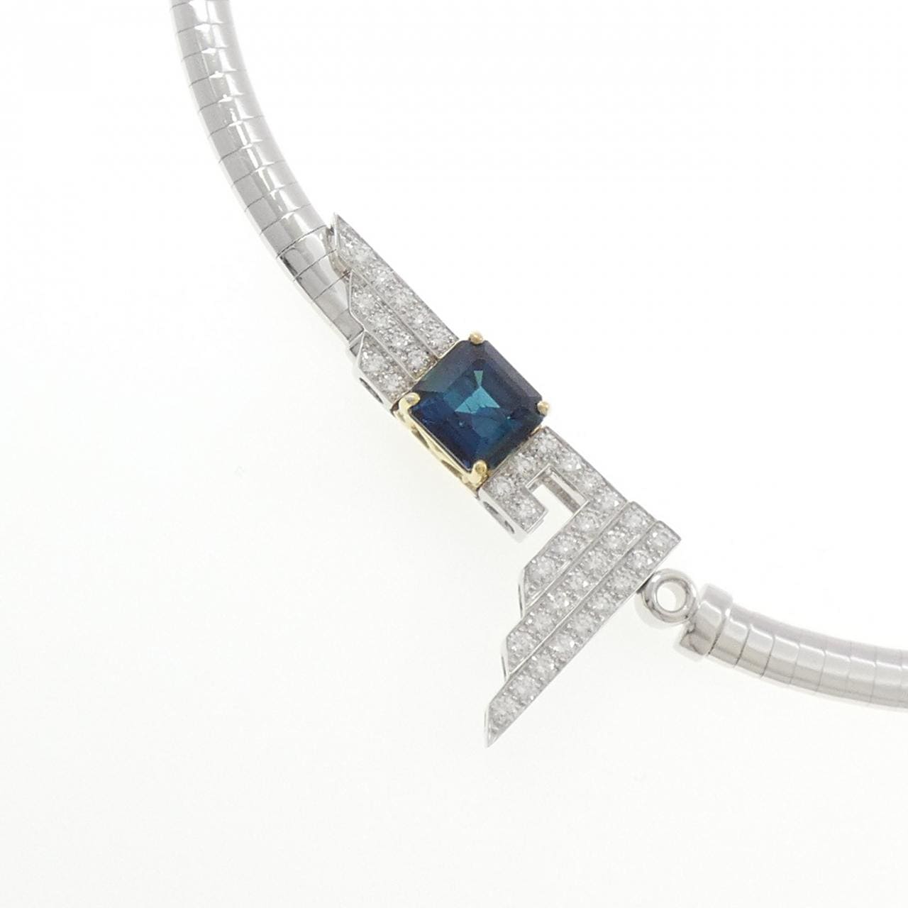 ジュエル スタジオ インディゴライトトルマリン ネックレス 4.00CT