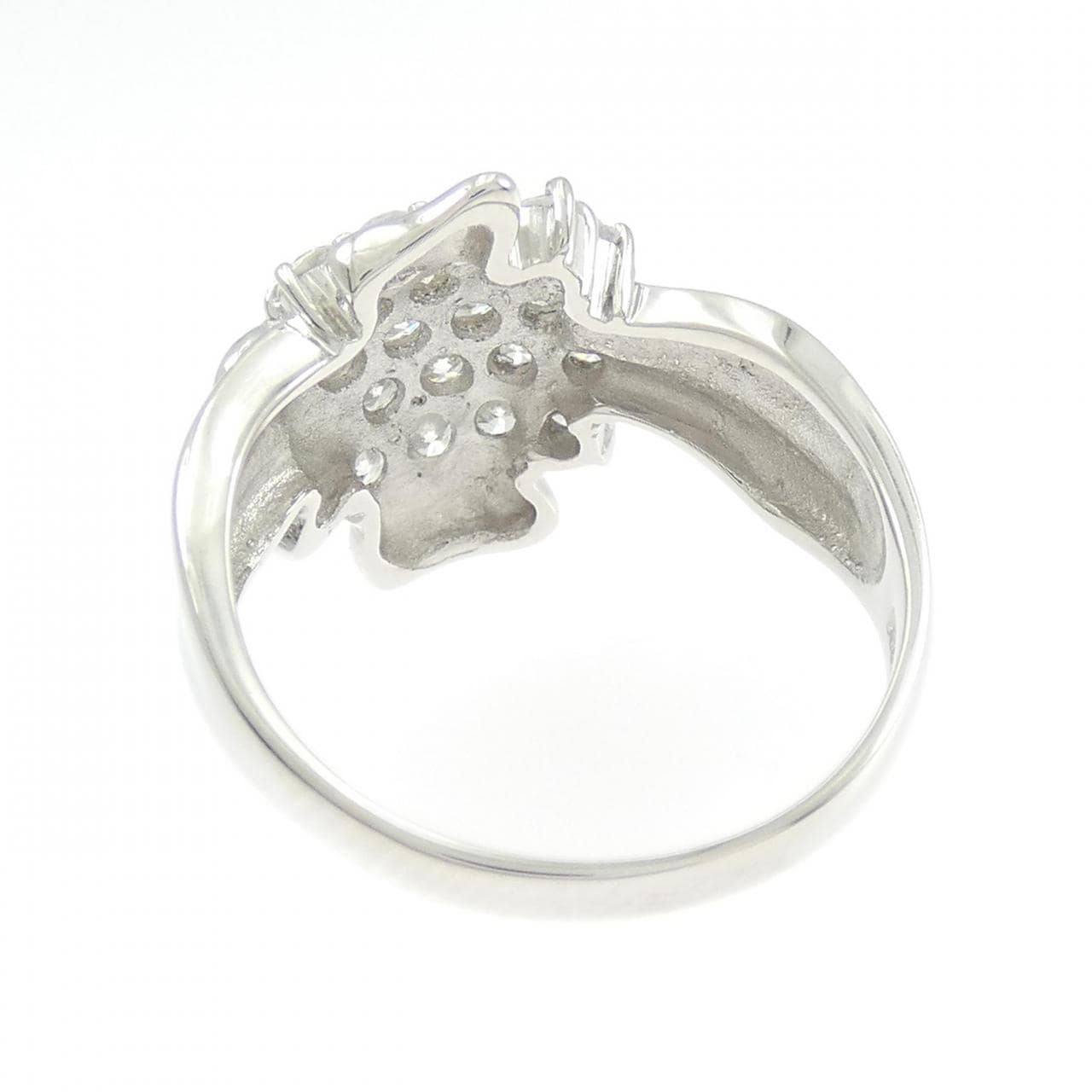 PT900 パヴェ ダイヤモンド リング 1.00CT