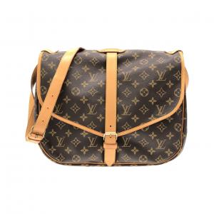 ルイヴィトン モノグラム ソミュール 35cm M42254 ショルダーバッグ
