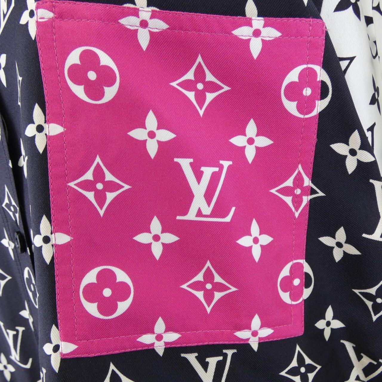 LOUIS VUITTON Fuchsia Accent 男士襯衫 FNBL16NU1