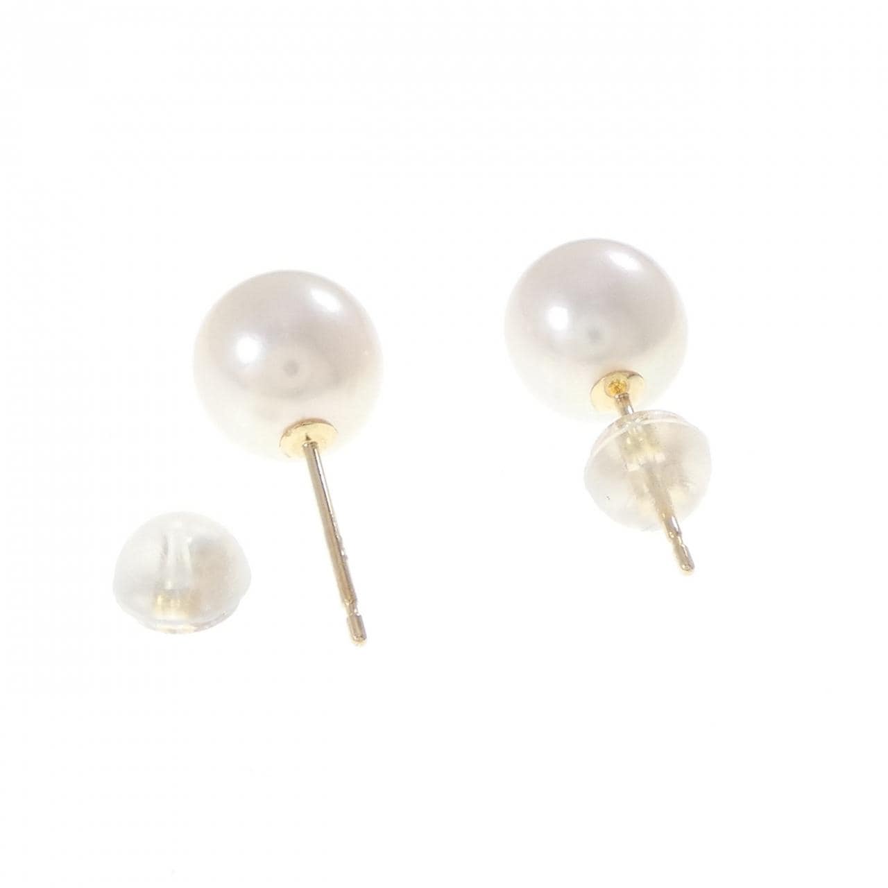 K18YG アコヤパール ピアス 8.1mm