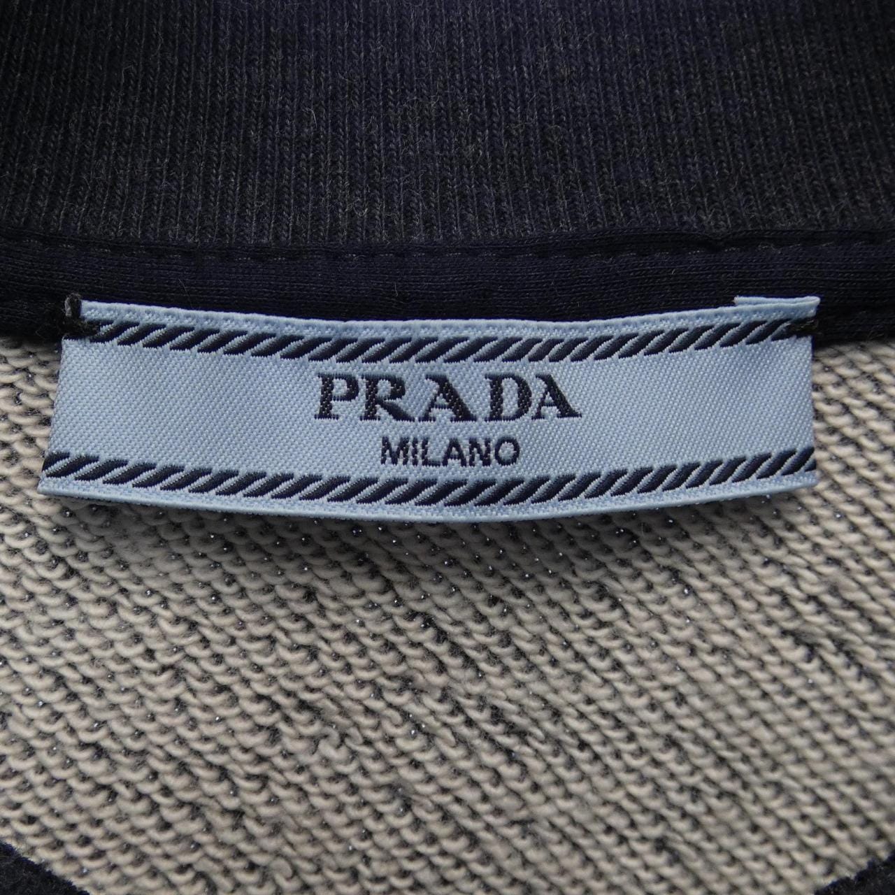 プラダ PRADA オーバーサイズ コットンフリース 134676 S232 1X6Q スウェット