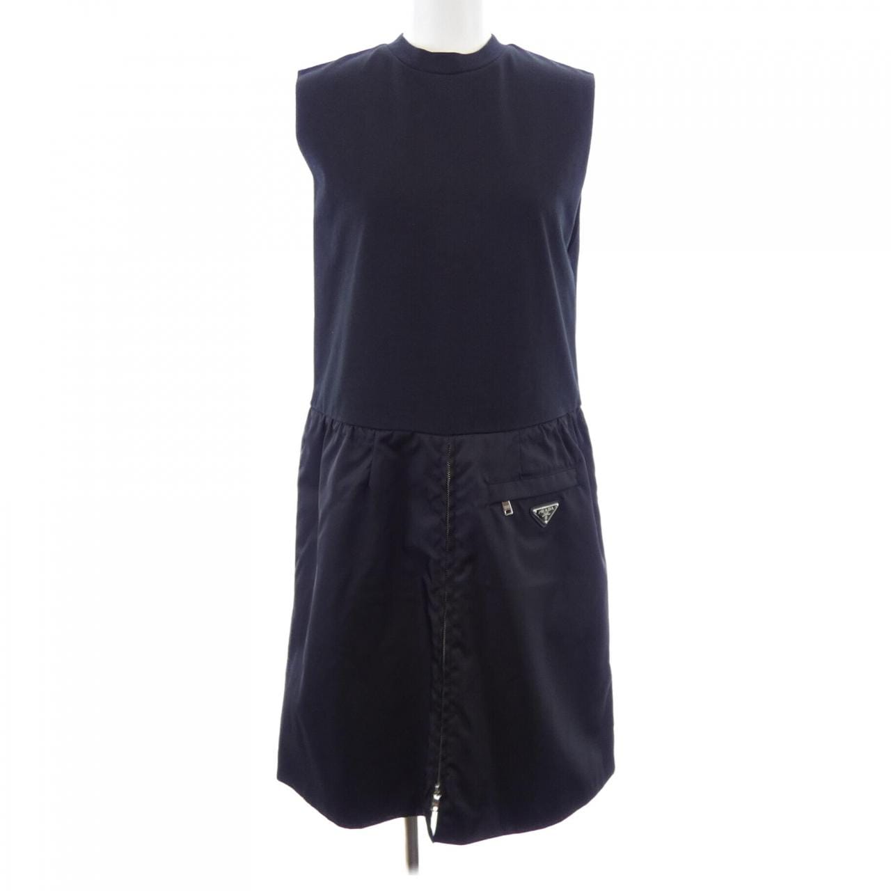 プラダ PRADA トライアングルロゴ P3E48 S211 1Y0Z ワンピース