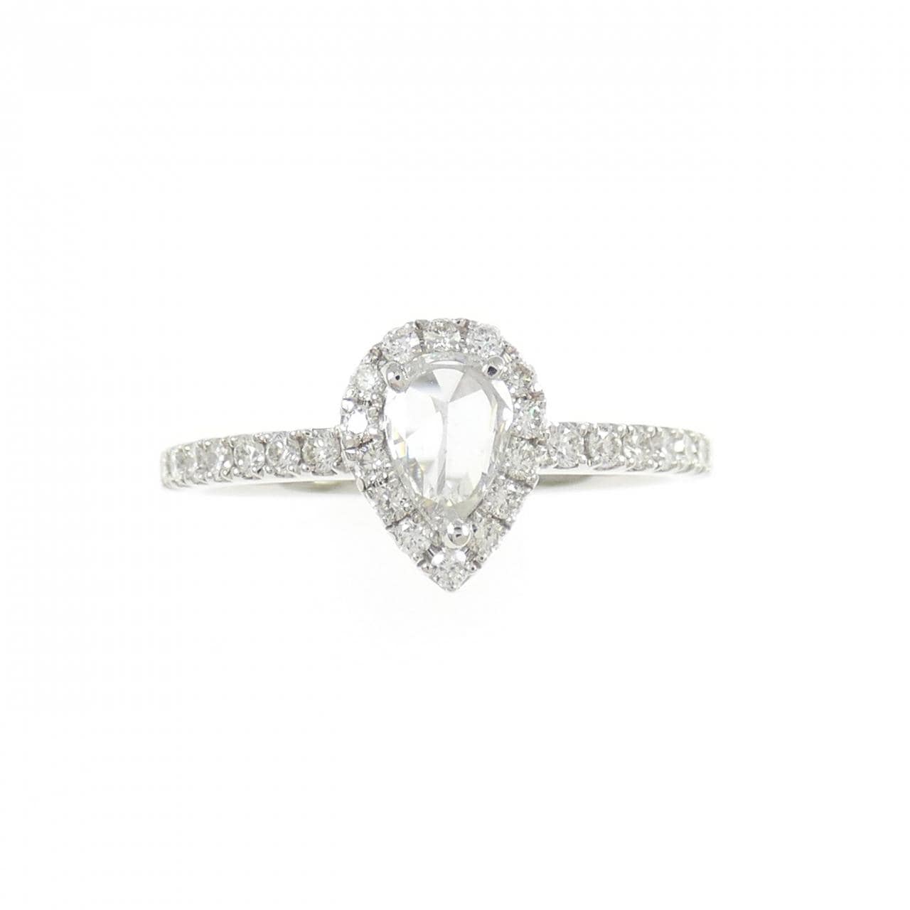 PT900 ダイヤモンド リング 0.211CT E VS1 ファンシーカット