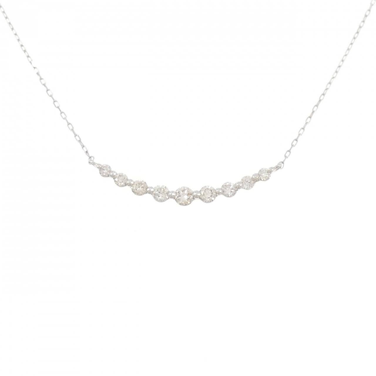 PT900/PT850 ダイヤモンド ネックレス 0.20CT