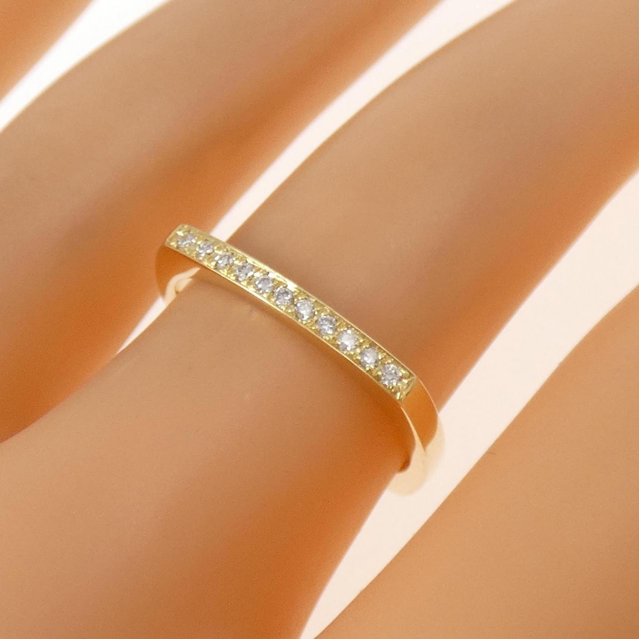K18YG ダイヤモンド リング 0.10CT