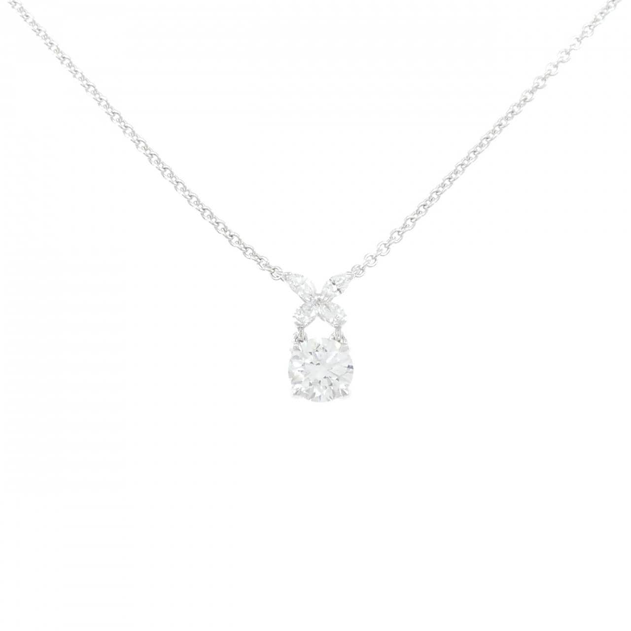 グラフ クラシック バタフライ ネックレス 0.70CT D VVS2 3EXT