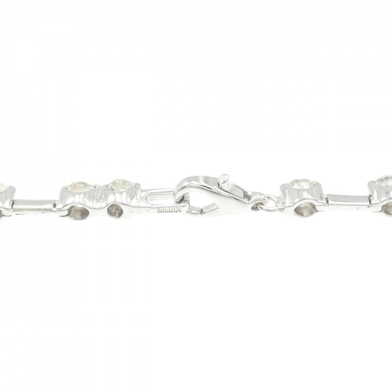 K18WG ダイヤモンド ブレスレット 3.00CT