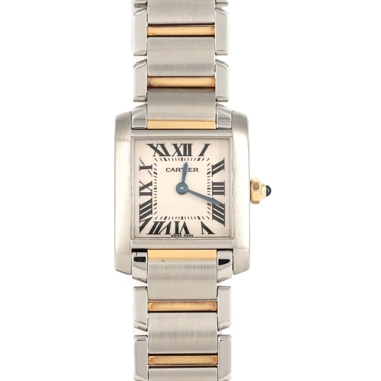 Cartier Tank Francaise SM 兩色 W51007Q4 SSxYG石英