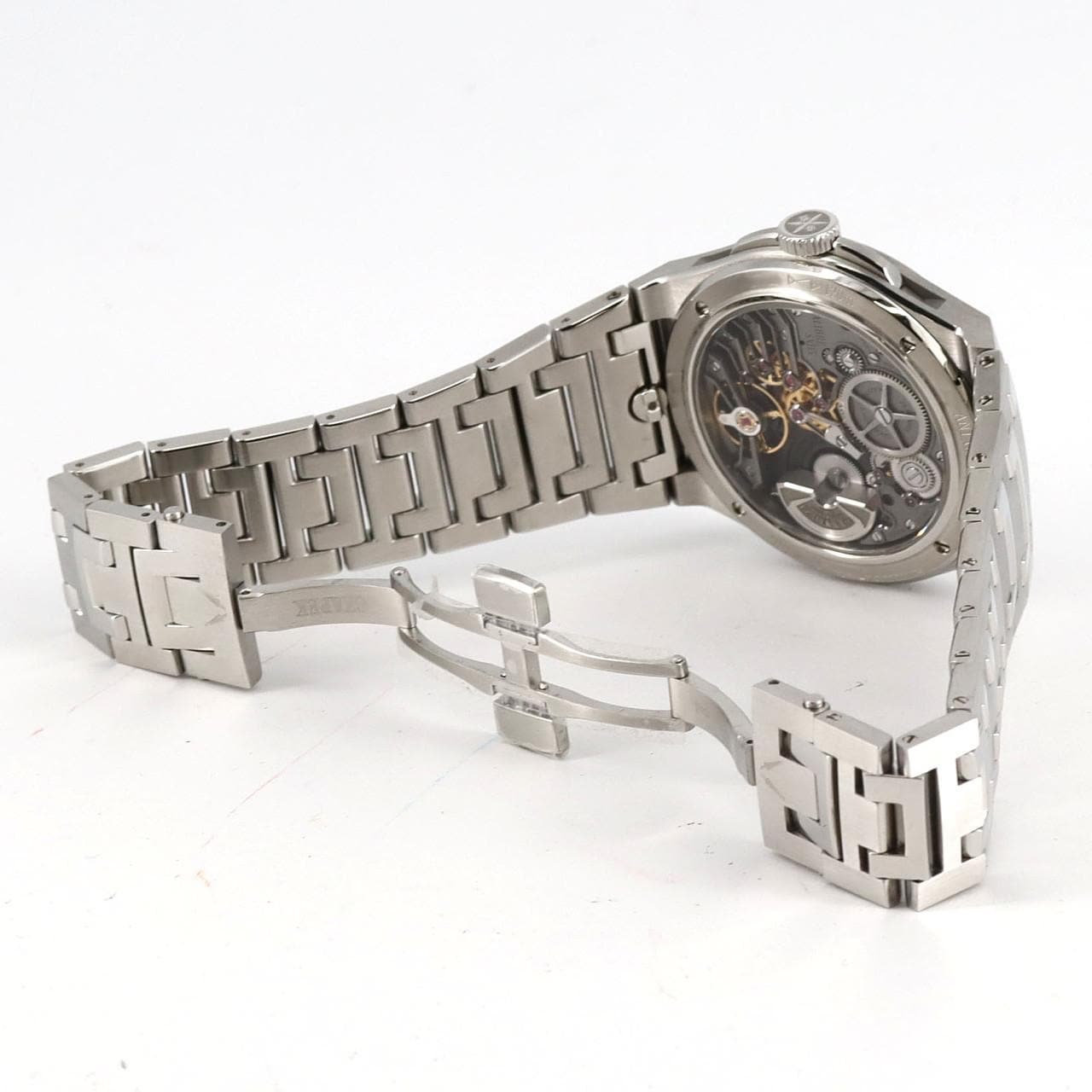 [未使用品] CZAPEK Antarctic Passage de Drake 冰白色 ICE WHITE 12 RED TIP HAND SS自動上弦