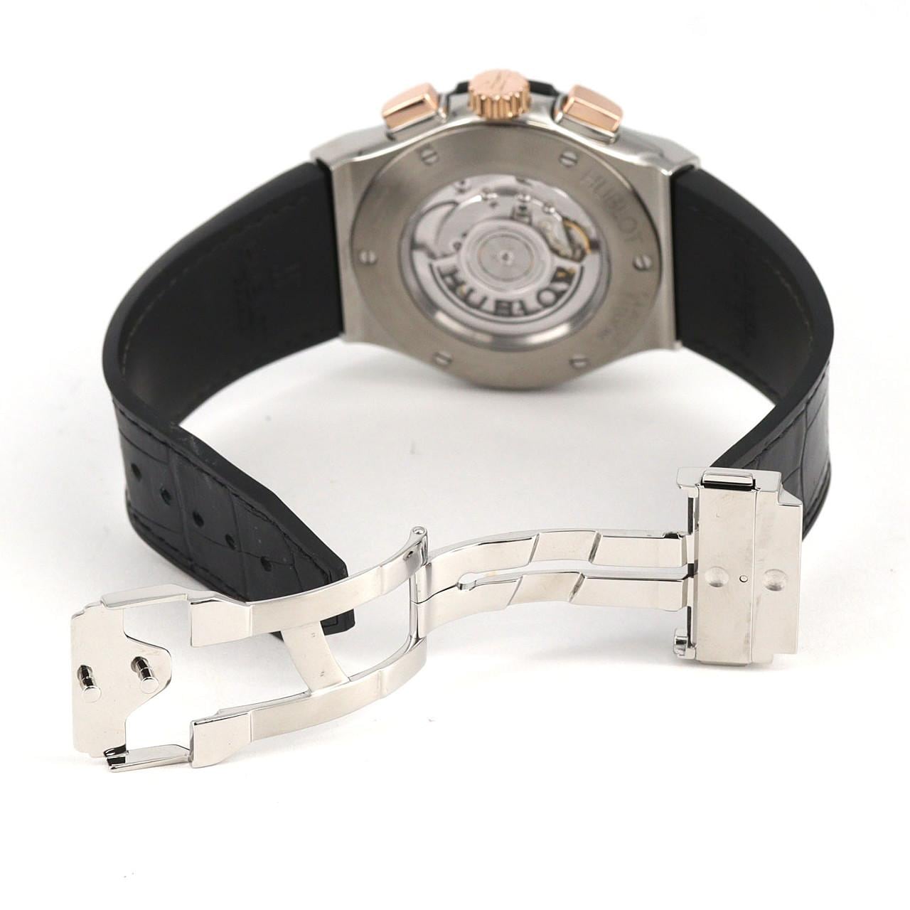 ウブロ クラシックフュージョンクロノグラフチタニウムキングゴールド 521.NO.1181.LR TIxPG 自動巻