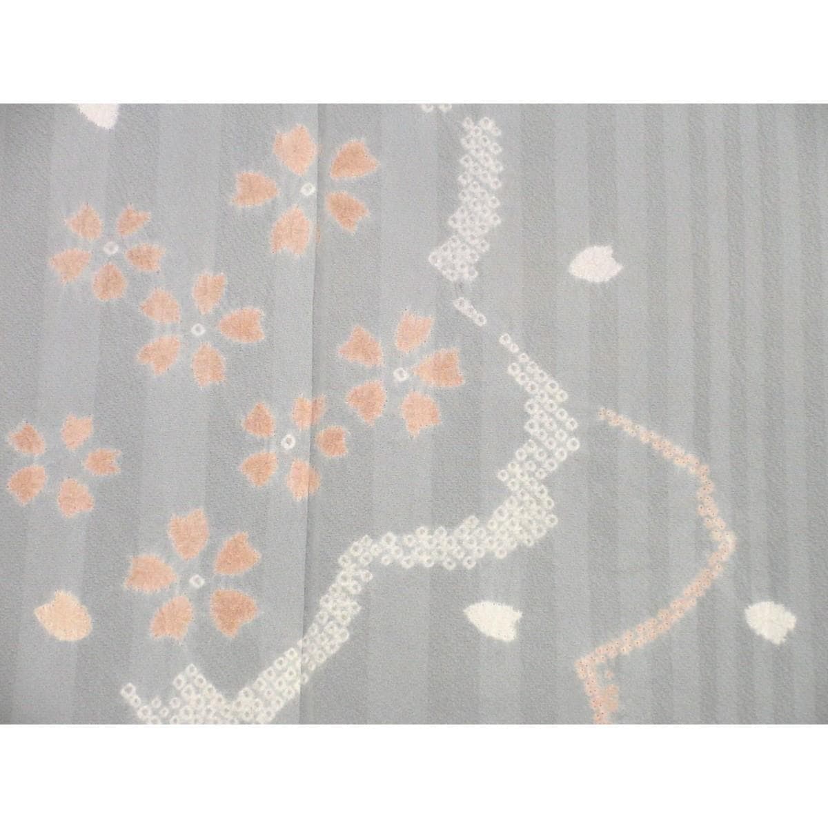 【未使用品】訪問着　絞り加工　Ｓサイズ