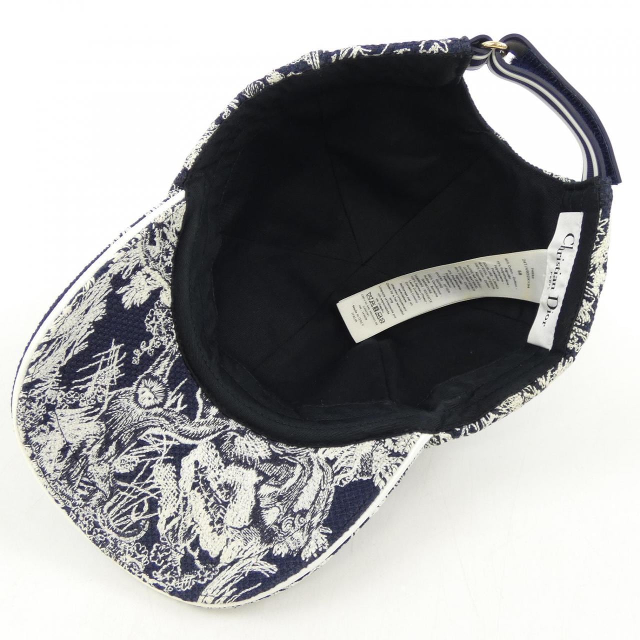 クリスチャンディオール CHRISTIAN DIOR D-PLAYER トワルド ジュイ 24TJV922X134 キャップ