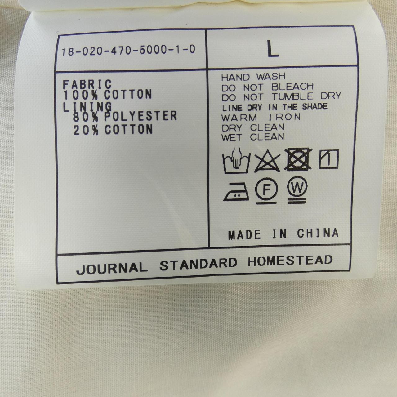 J.S HOMESTEAD J.S HOMESTEAD 18-020-470-5000-1-0 コート