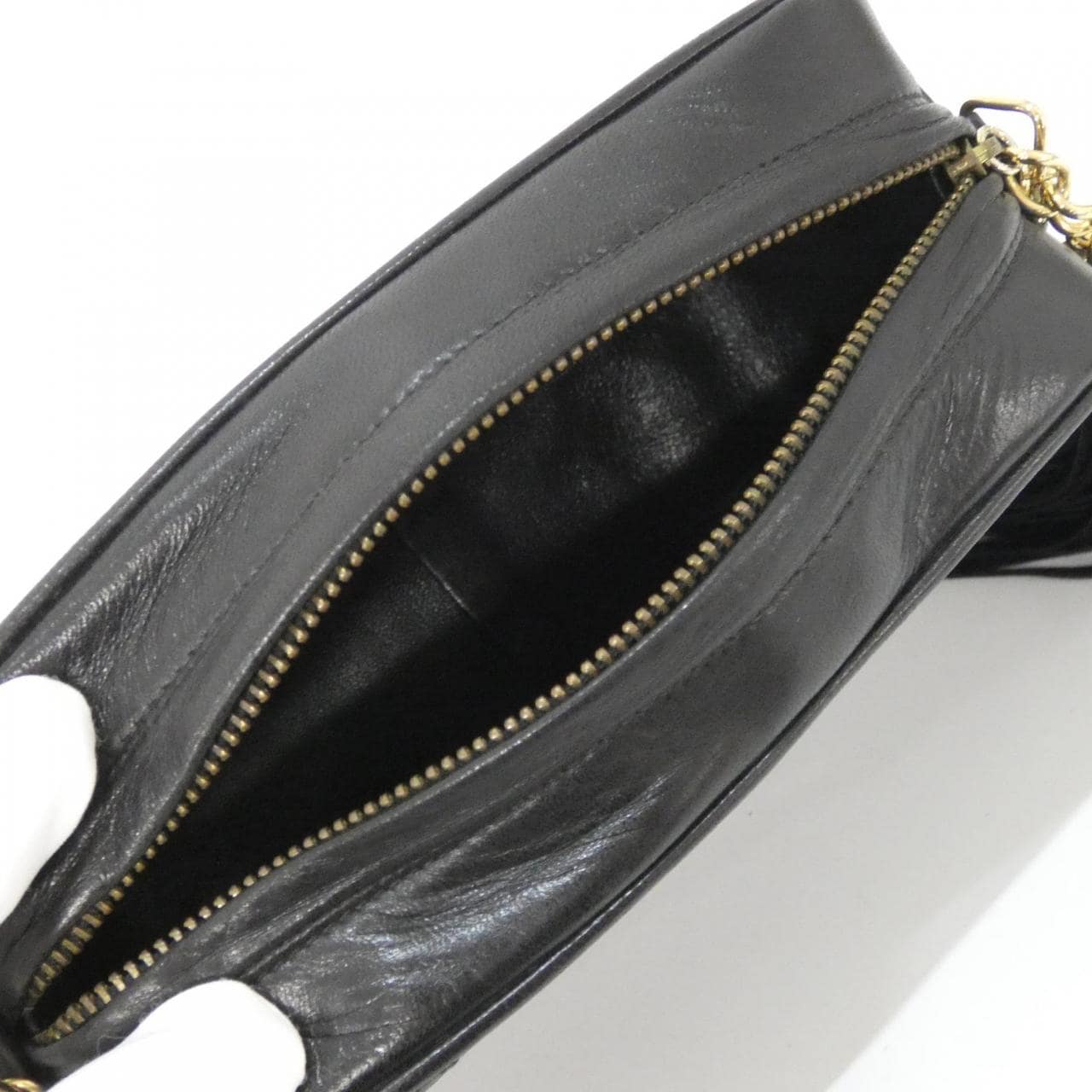 【ヴィンテージ】シャネル ダイヤモンドCC ライン ショルダーバッグ