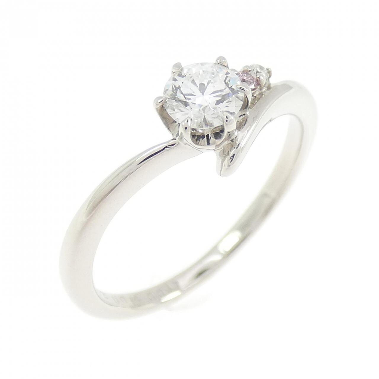 PT900 ダイヤモンド リング 0.282CT D SI1 VG