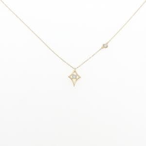 K18YG ダイヤモンド ネックレス 0.13CT