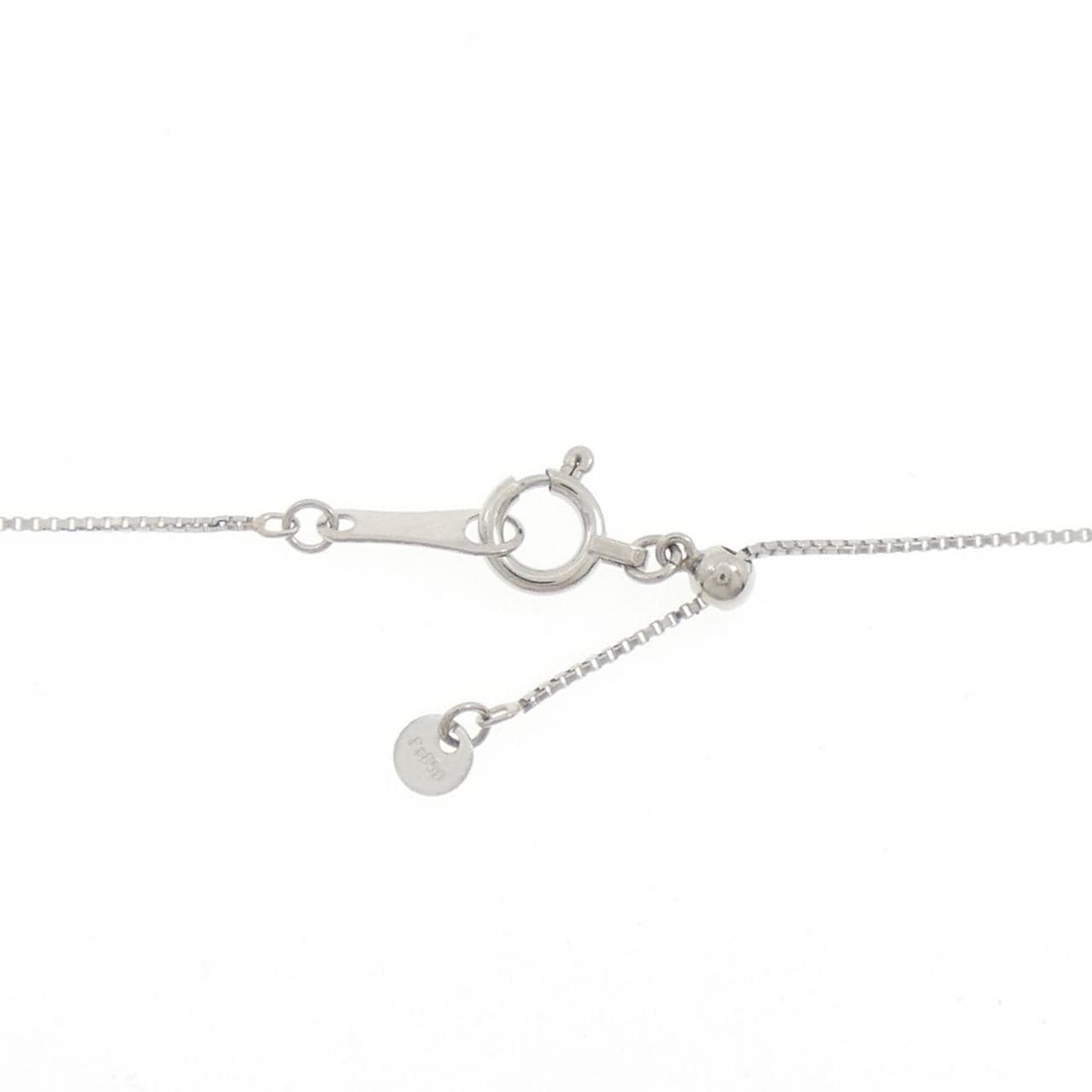 PT950/PT850 ダイヤモンド ネックレス 0.185CT