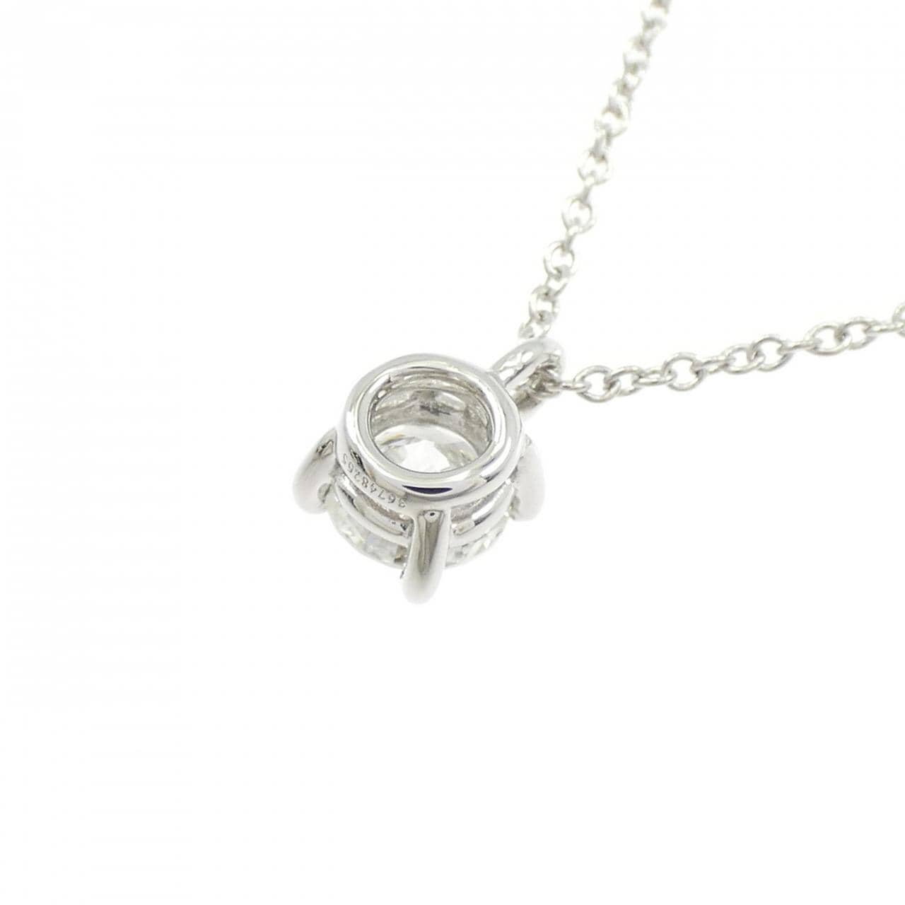 ティファニー ソリティア ネックレス 0.50CT J VVS1 3EXT