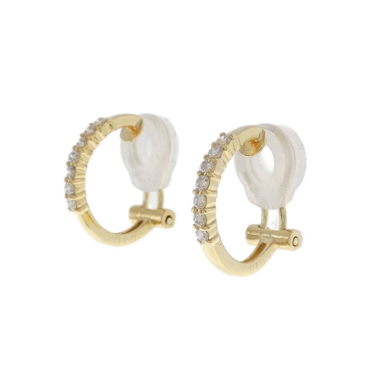K18YG ダイヤモンド イヤリング 0.20CT
